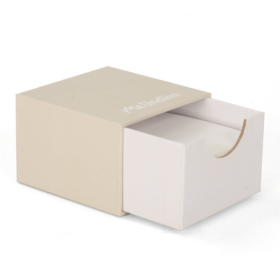 Custom Eco Friendly Luxury White Slide Drawer Clothes Garment Apparel Packaging Boxes