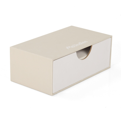 Custom Eco Friendly Luxury White Slide Drawer Clothes Garment Apparel Packaging Boxes