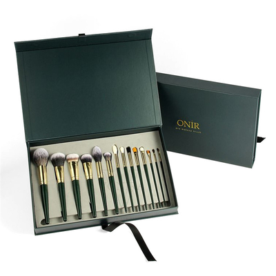Custom Luxury Empty Paper Packaging Box Makeup Brush Set Box Packaging
