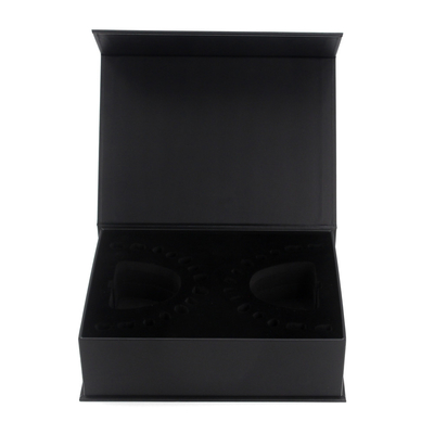 Custom Logo Luxury Magnet Box Black Clear Aligner Packaging Box