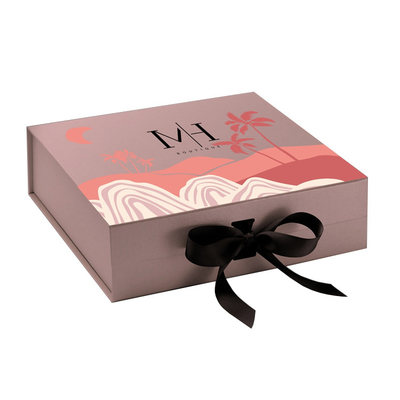 Custom Luxury Paper Islamic Clothing Gift Packaging Boxes For Abaya