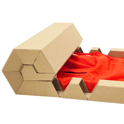 Custom Apparel Clothes Packaging Roller Box For Clothing