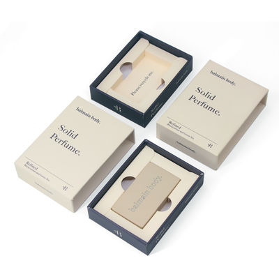 Custom Luxury Drawer Solid Perfume Balm Packaging Box