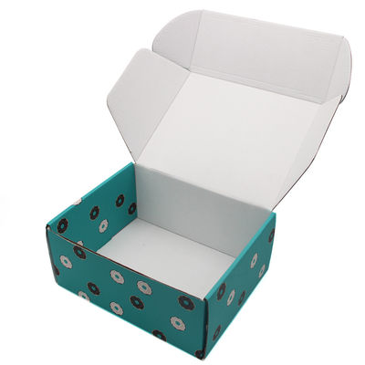 Custom Printing Doughnut Packing Box Donut Paper Box Packaging With Logo