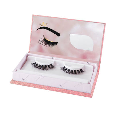 Factory Printed Wholesale Paper Empty Only Eyelash Packaging Box Custom Strip Box For Lashes