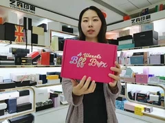 Pink Holographic Shipping Box